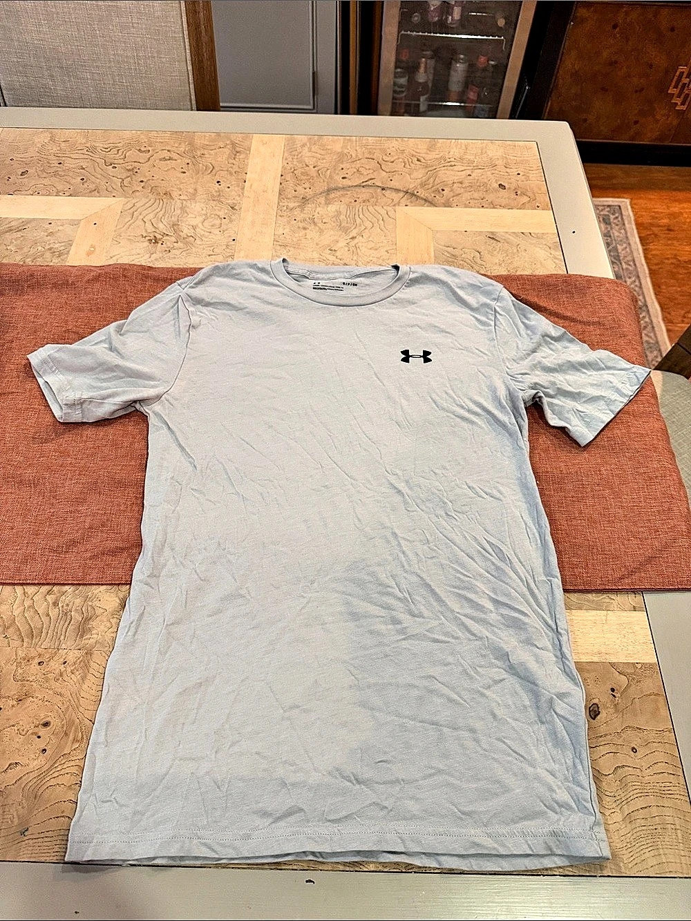 Under Armour UA Tech Short Sleeve Tee Men's Blue Athletic Tee